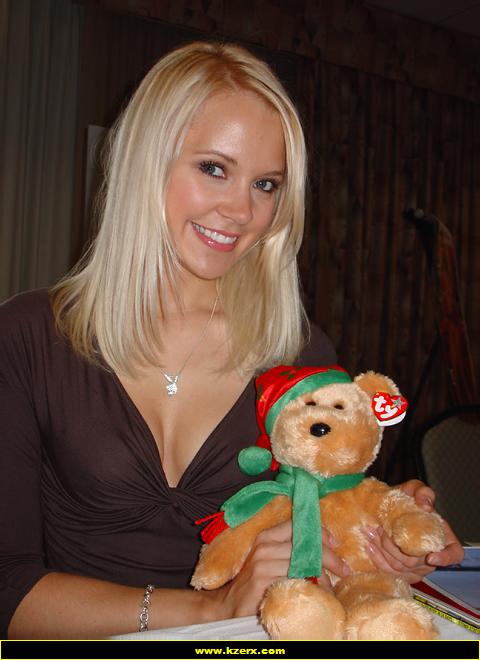 Stacy Fuson & 2003 Holiday Teddy